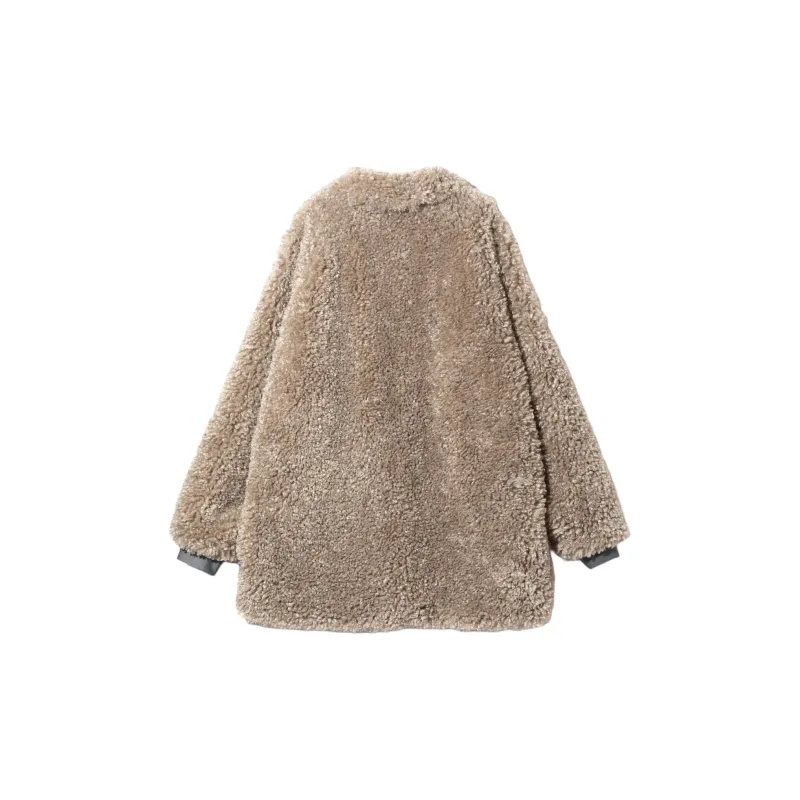 Needles FW24 Jacket Unisex Beige-1
