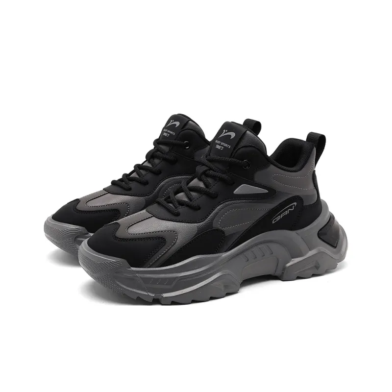 K-bird Cushioned Wear-Resistant Height Increasing High-Top Casual Shoes Men's-9