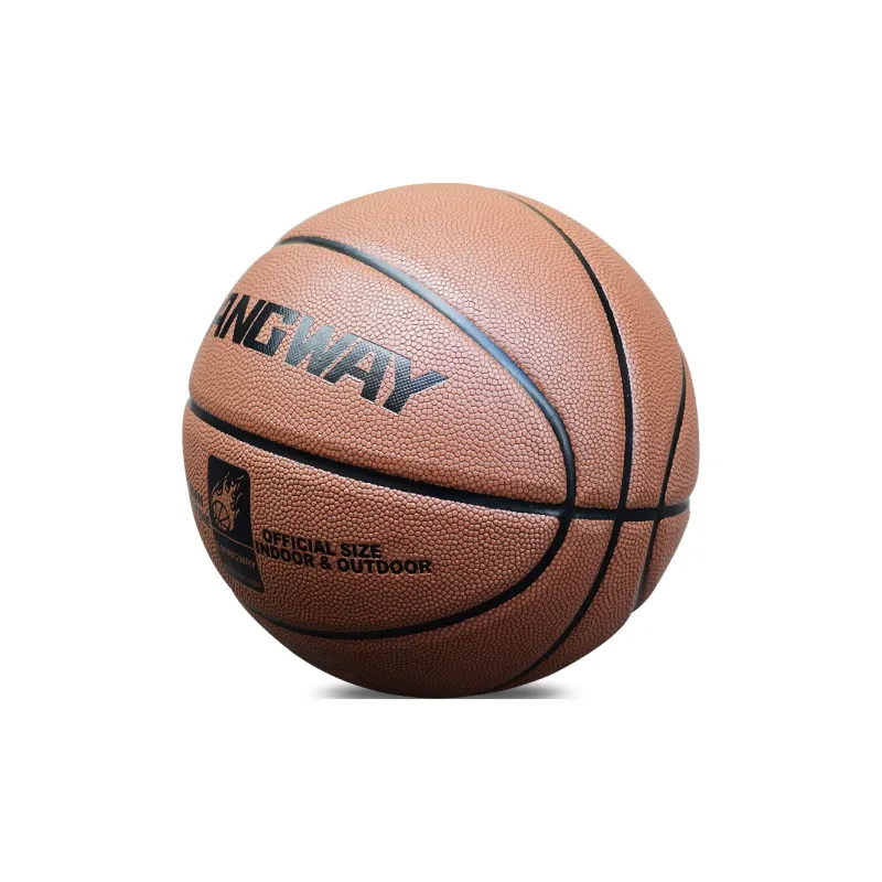 Vartsing x LIANGWAY Basketball Brown Size 7 Training Unisex-4