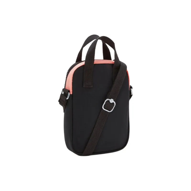 Kipling Polyamide Cell Phone Pouch, Shoulder Bag, Handbag Small Size Unisex Canyon Black-2