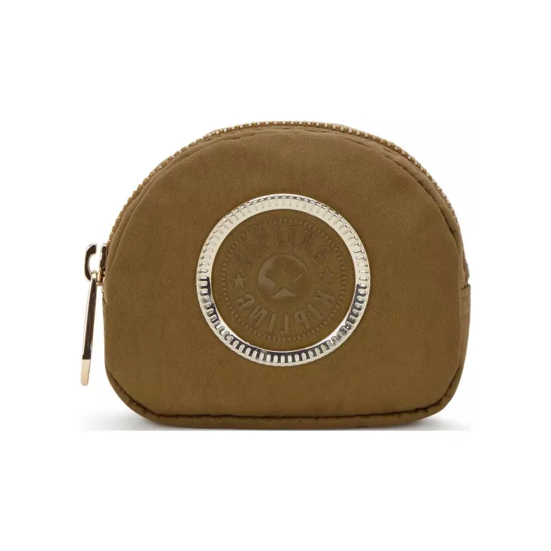 Kipling Nylon Coin Purse Unisex Brown-0