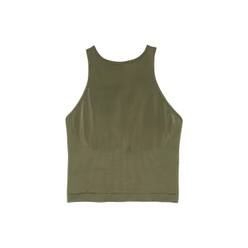 Victoria's Secret PINK Seamless Halter Tank Bra/Casual New Olive Bra Women's Casual New Olive