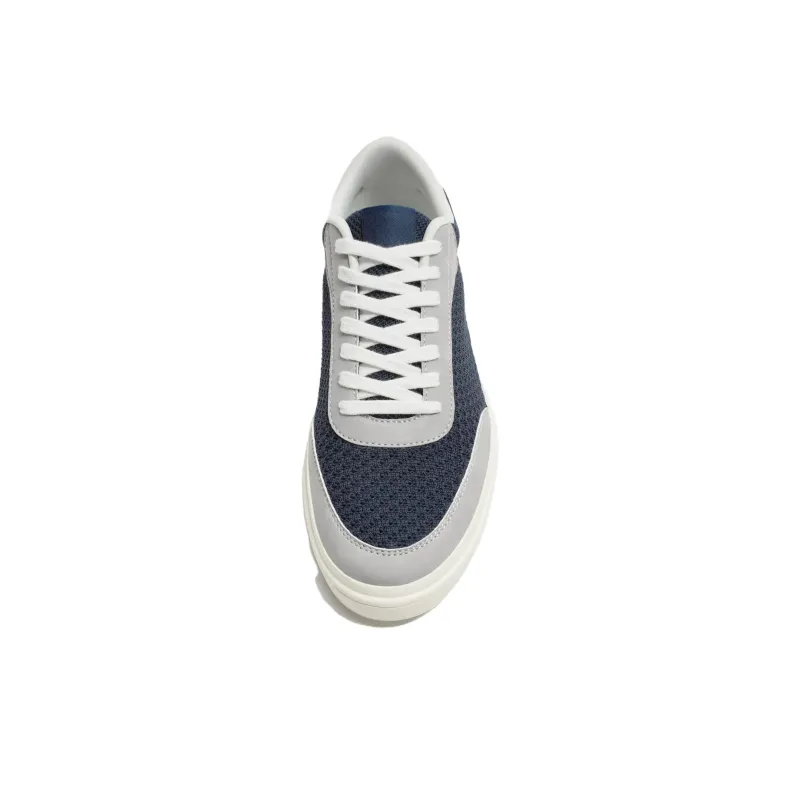 ZARA Anti-Slip Wear-Resistant Low-Top Skateboard Shoes Men's Dark Blue-3