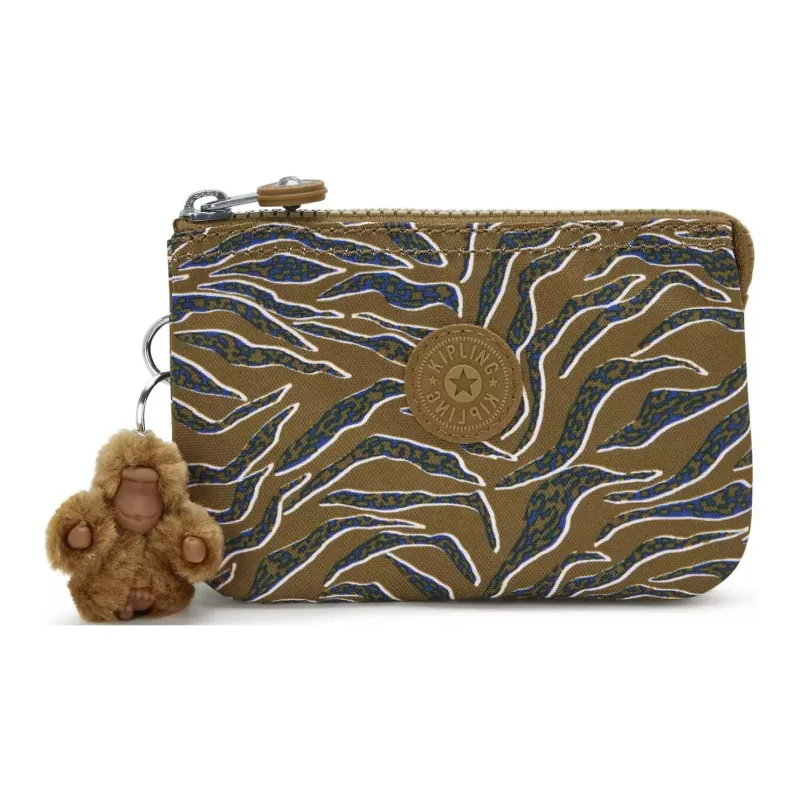 Kipling Polyester Wallet Small Size Unisex Underwater Leaf-0