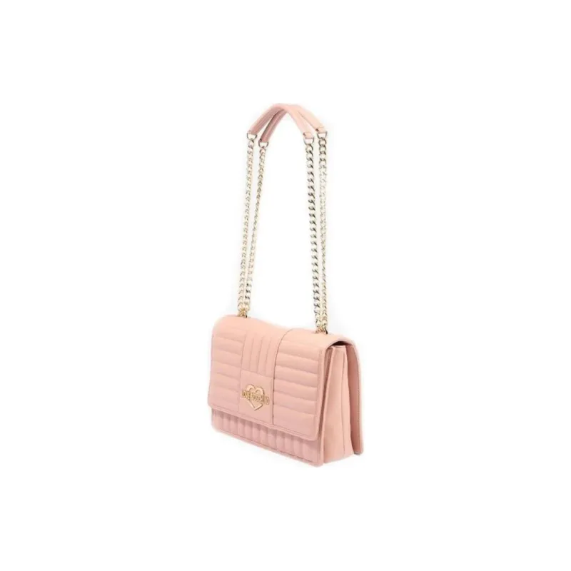 LOVE MOSCHINO Polyester Portable Crossbody Bag Shoulder Bag Women's Pink-1