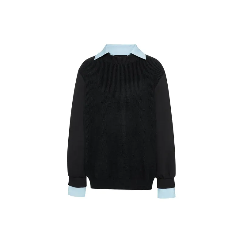 MEIYANG Knitwear Women's Black-0