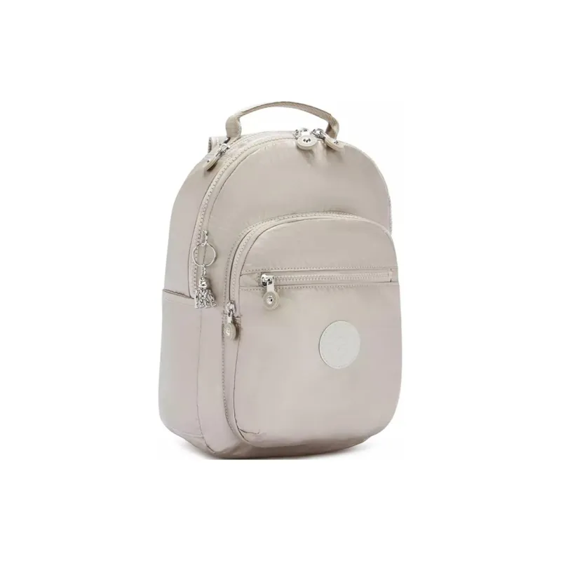 Kipling Nylon Backpack Small Size Women's Metallic-1