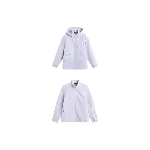 LINING Sports Trend Series Trench Coats Women's Sea Salt Purple