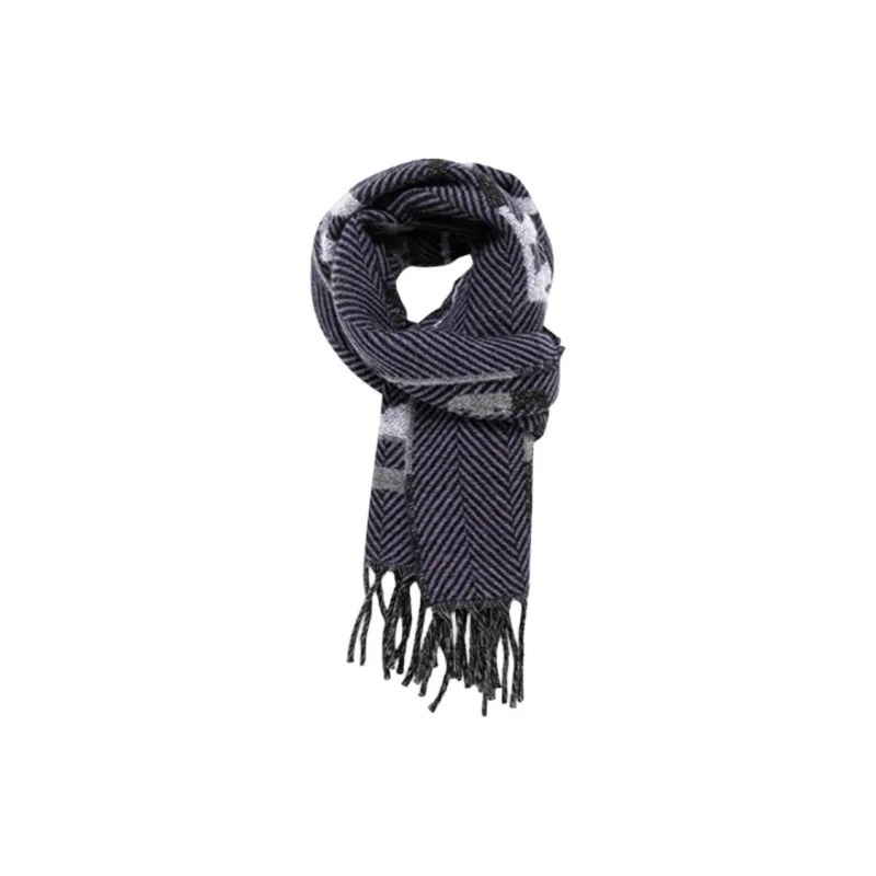 EMPORIO ARMANI Logo intarsia Scarf-1