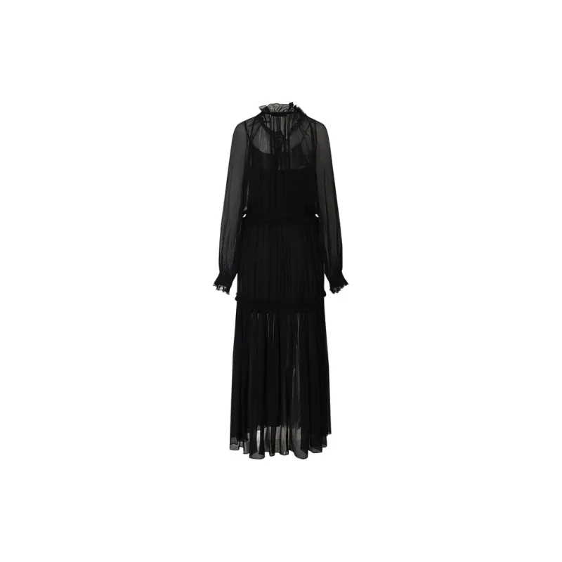 MOCO Long Sleeved Dress Women's Black-1