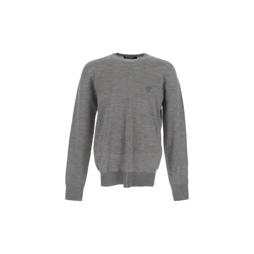 VERSACE Sweatshirts Men Gray