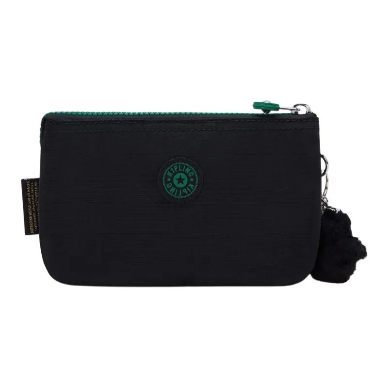 Kipling Nylon Wallet Large Size Men's Black Green-3