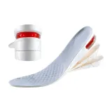 [1 Pack 7cm White Gray]Detachable Air Cushion Height Enhancer
