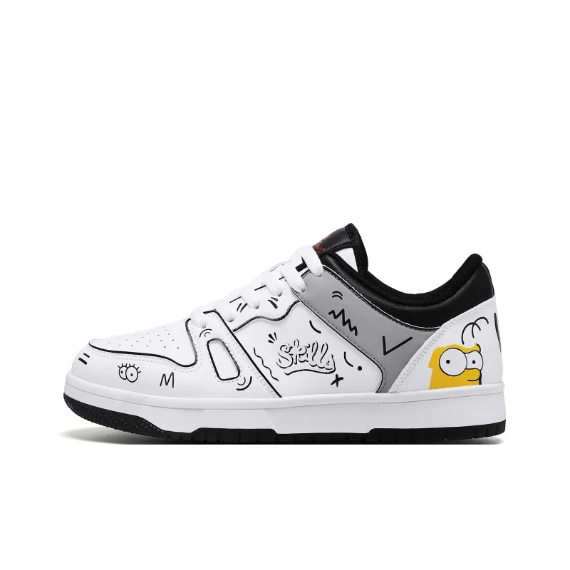 The Simpsons Cushioned Anti Slip Wear Resistant Breathable Lightweight Low Top Casual Shoes Unisex-2
