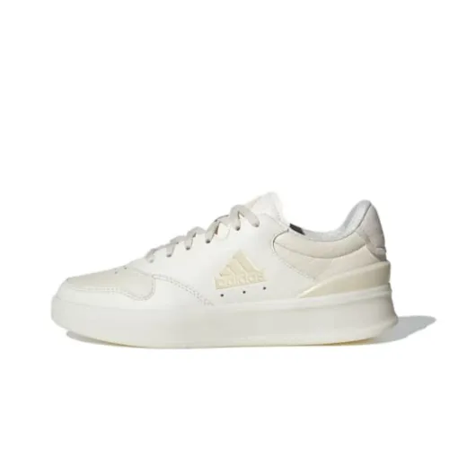 Adidas Kantana Skateboard Shoes Women's Low-Top Beige/Cloud White/Core White