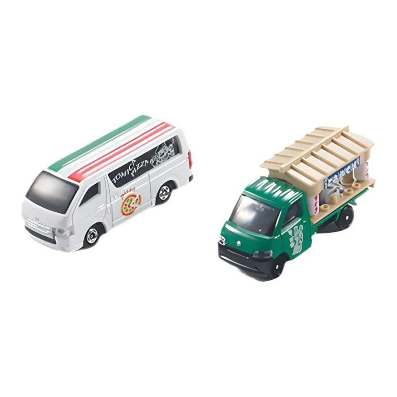 TAKARA TOMY Food Truck And Trailer Cover Set Assembled Models-6