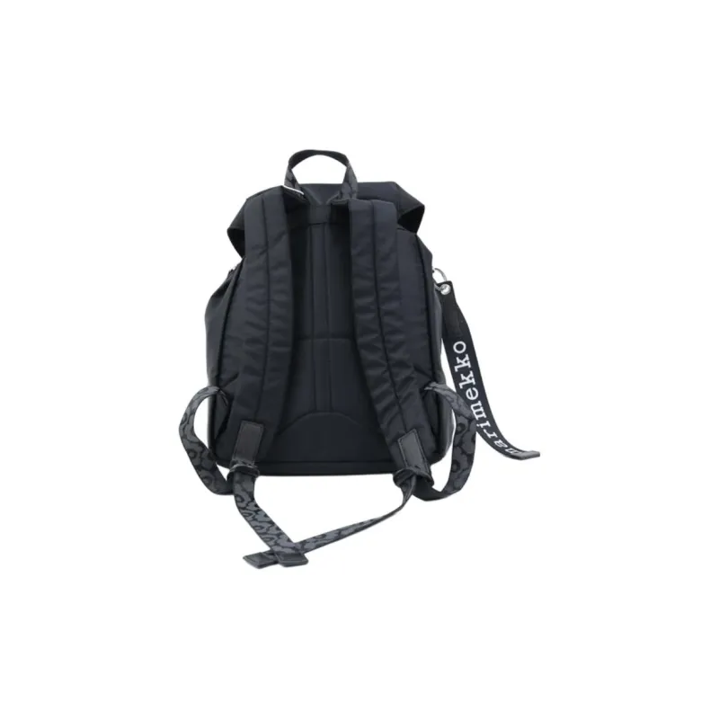 Marimekko Nylon Backpack Regular Women's Black-1