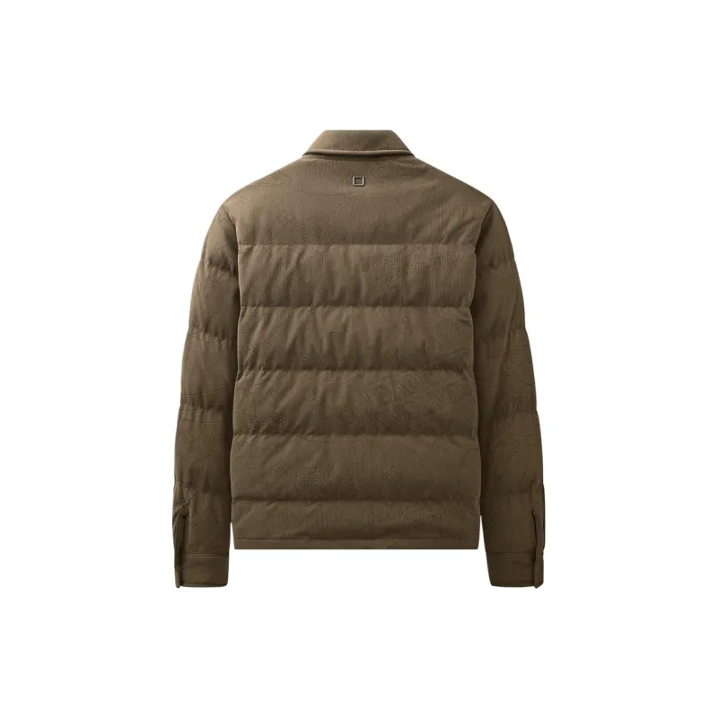 Dance With Wolves Jackets Coats Men's Khaki-2