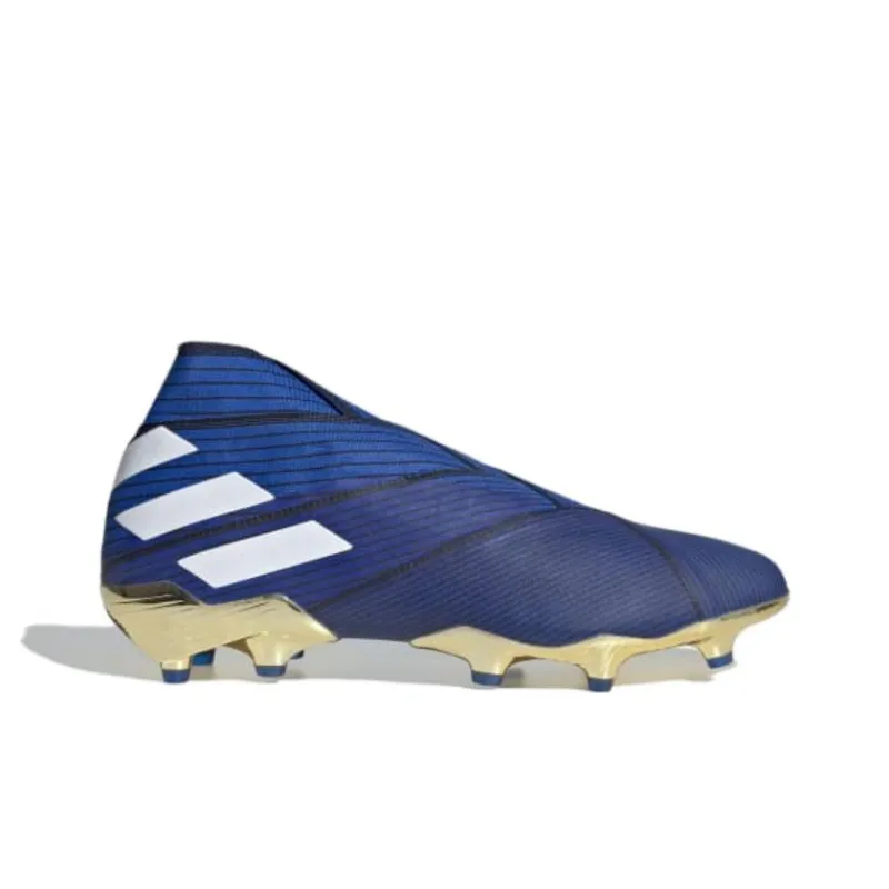 Adidas Nemeziz 19 Non slip Support Soccer Shoes Unisex Blue-1