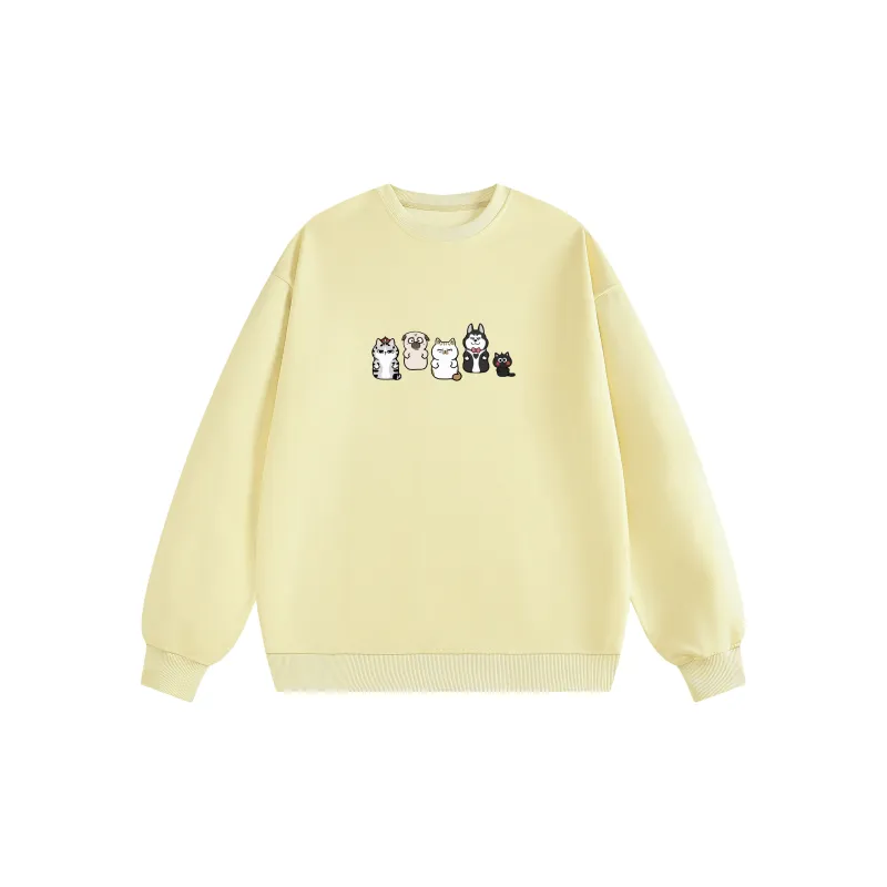 Supremo Cat Sweatshirts Unisex-11