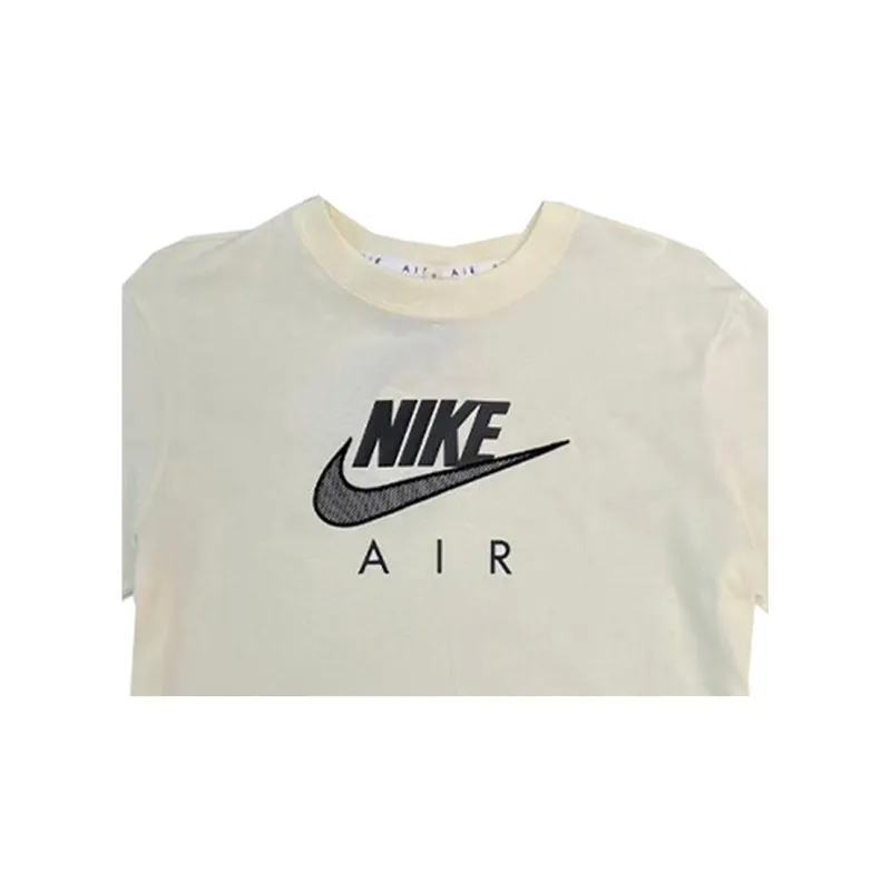 Nike Set in Sleeve T Shirt Women's White-2