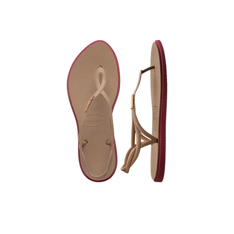 Havaianas Beach Sandals Women's Rose Gold-5