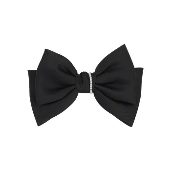 Left Europe Fabric Pearls Hair Clips Women's
