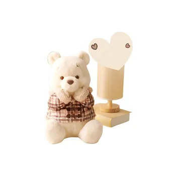 Disney Winter Sweetheart Winnie The Pooh Small Size Dolls Plush Doll 29cm Height