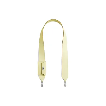 HERMES Kelly Pocketstrap Swift Leather Bonded Epsom Calfskin Bag Shoulder Strap Women's Light Yellow
