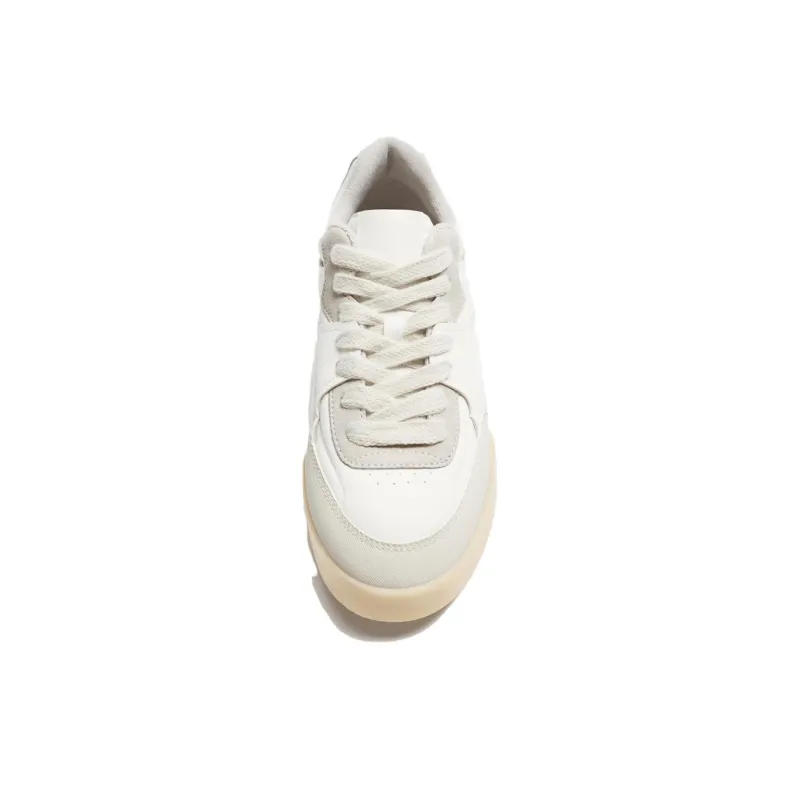 ZARA Wear-Resistant Low-Top Casual Shoes Men's White-3