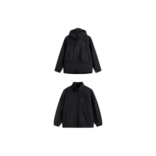 LINING Sports Trend Series Trench Coats Men Black