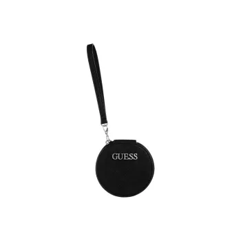 GUESS Artificial Leather Coin Purse Women's Black