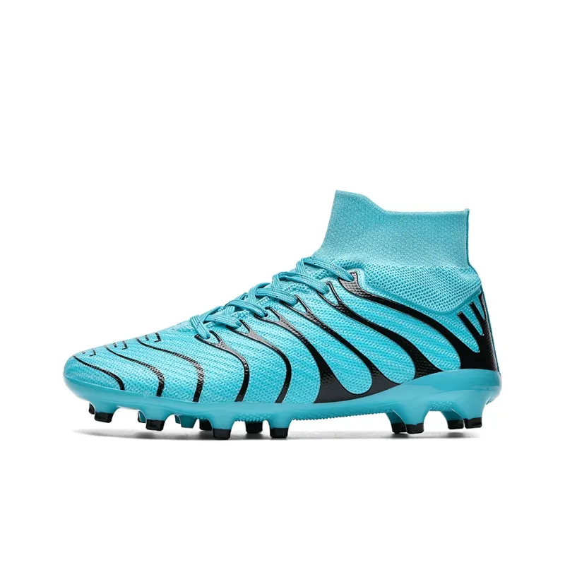 Kuding FG Rubber Long Studs Soft Ground Natural Ground Slip Resistant Stain Resistant Coverage Soccer Shoes Unisex-0