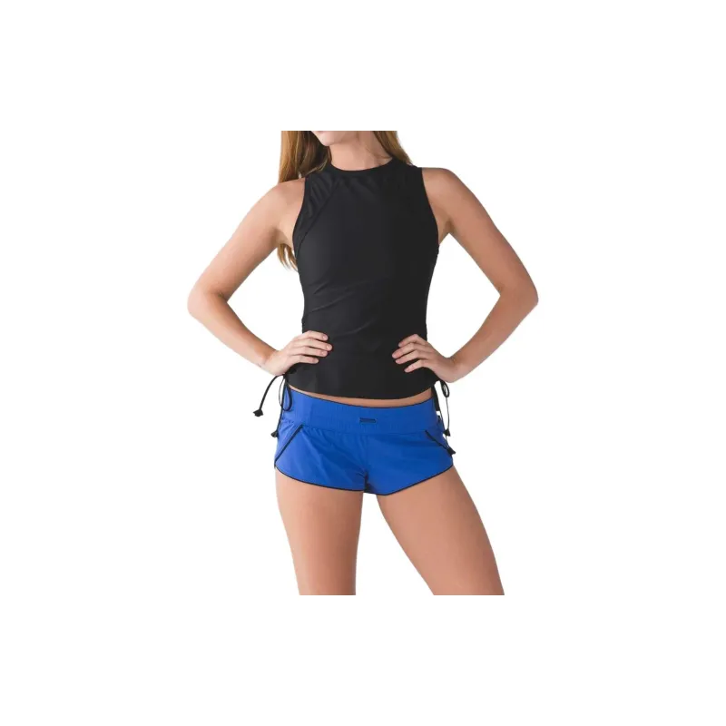 Lululemon Surf Sports Shorts Women's Blue Black-3