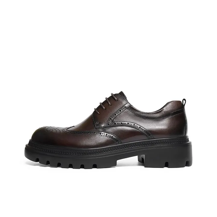 RED DRAGONFLY Brogue Wedding Shoes Dress Shoes Men's-6