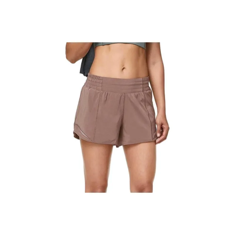 Lululemon Hotty Hot Sports Shorts Women's Cherry Taupe-2