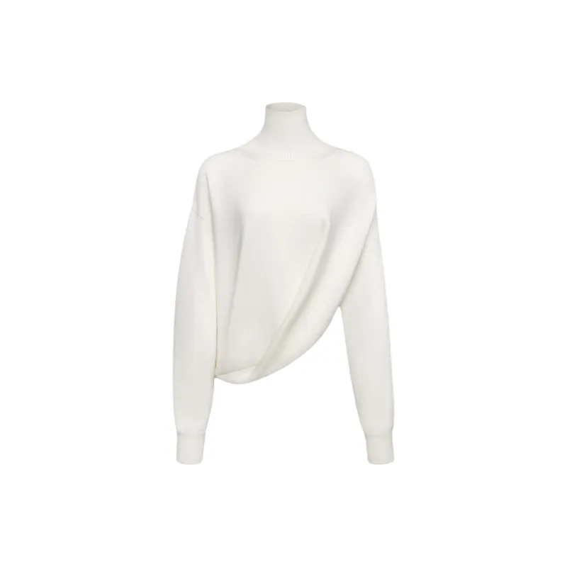 Alaia Asymmetrical Knit Jumper-1
