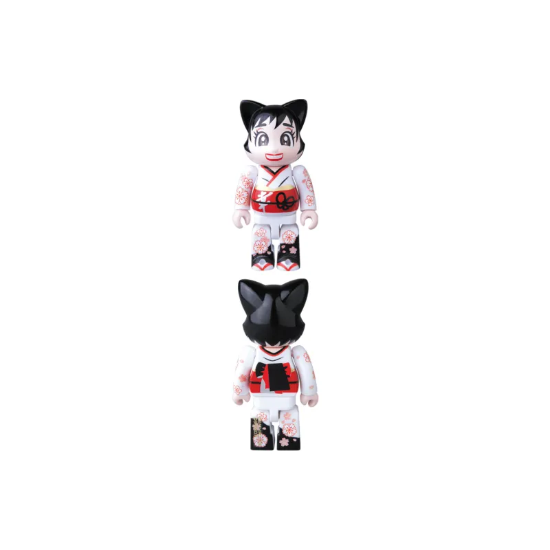 BE@RBRICK NY@BRICK Yoko Kobayashi Chibana Sakura Hang Tag Box 100%-3