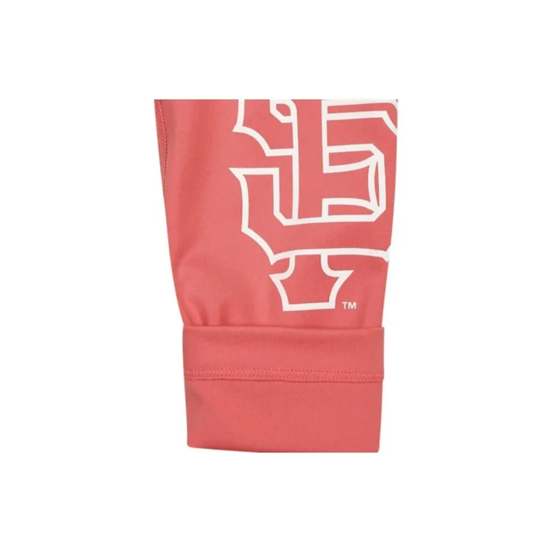 MLB San Francisco Giants Leggings Unisex Coral Red-3
