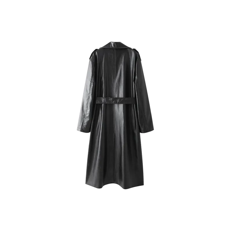 Ice flying Trench Coats Unisex-1