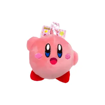 Kirby Squeeze Fun Happy Kirby Pink Dolls Plush Doll 12cm Height