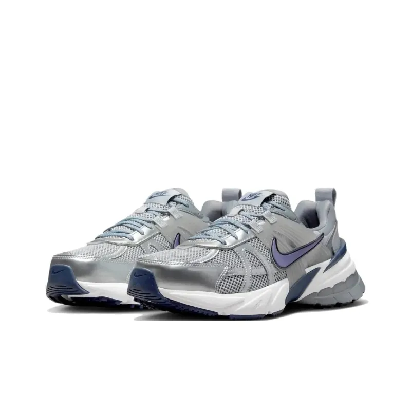 Nike V2K Run Wolf Grey Midnight Navy-2