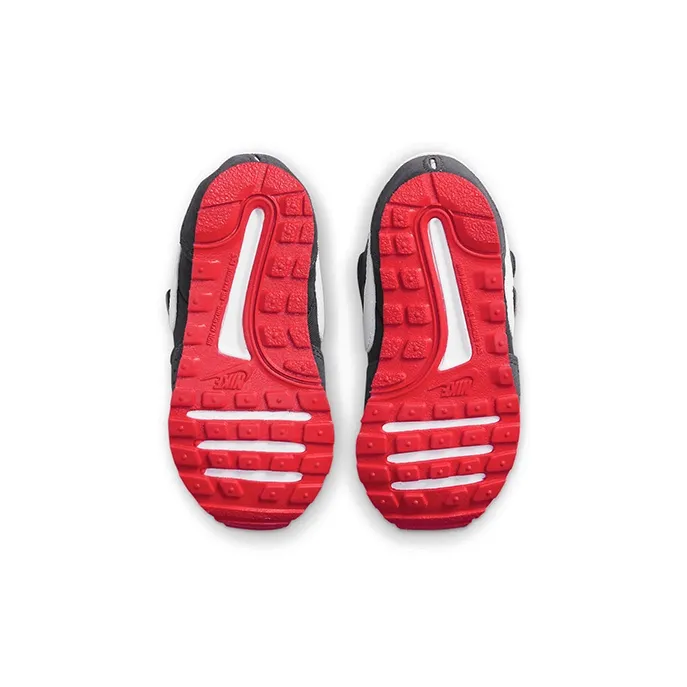 Nike MD Valiant Low Top Toddler Shoes Black White Red Infant And Toddler-5