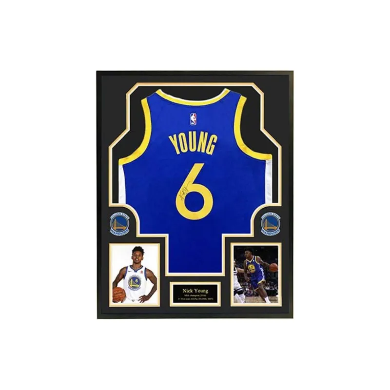 Yi Shot Golden State Warriors Basketball Fan Supplies SA Certificate Included Framed Collection-0