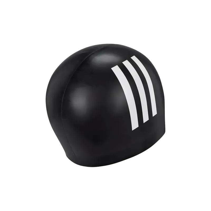 Adidas Swimming Caps Silicone Unisex Black/White-1