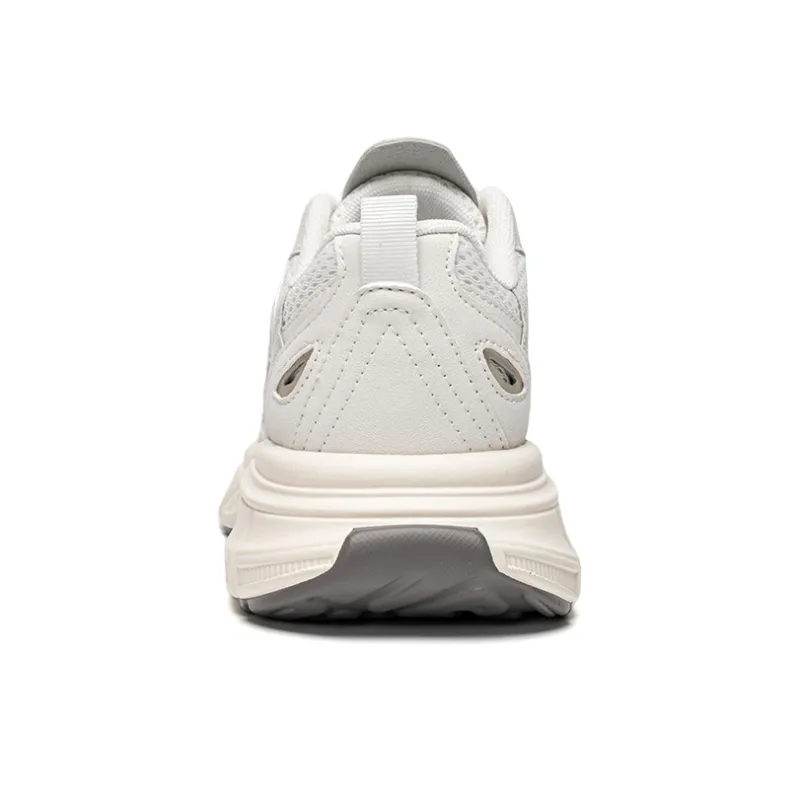 EXULL Q Lightweight Low-Top Chunky Sneakers Women's White-3
