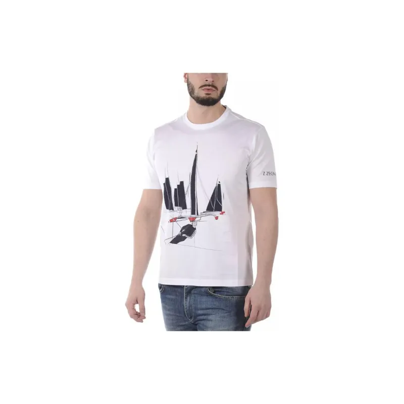 Ermenegildo Zegna T Shirts Men White-2