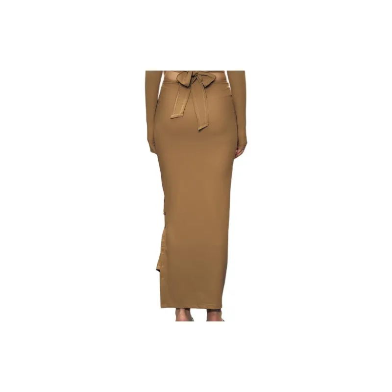 DeleteEX Casual Long Skirts Women's-1