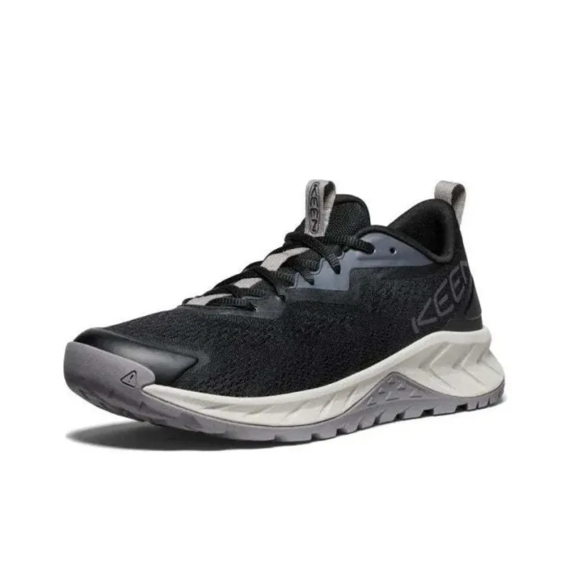 KEEN Versacore Anti Slip Wear Resistant Low Top Trekking Shoes Men's Black Gray Color-0