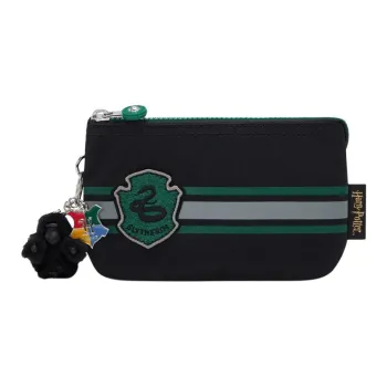 Kipling Nylon Wallet Large Size Men's Black Green